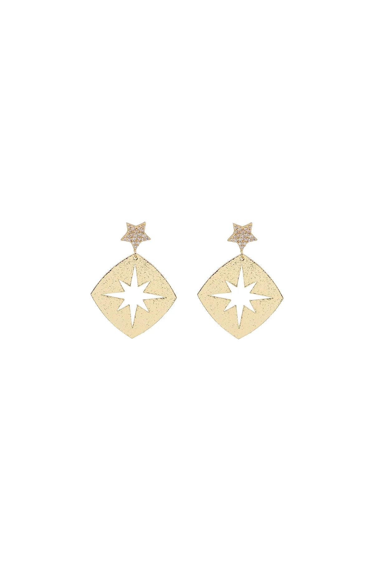 ETOILE – Star Cutout Dangle Earrings