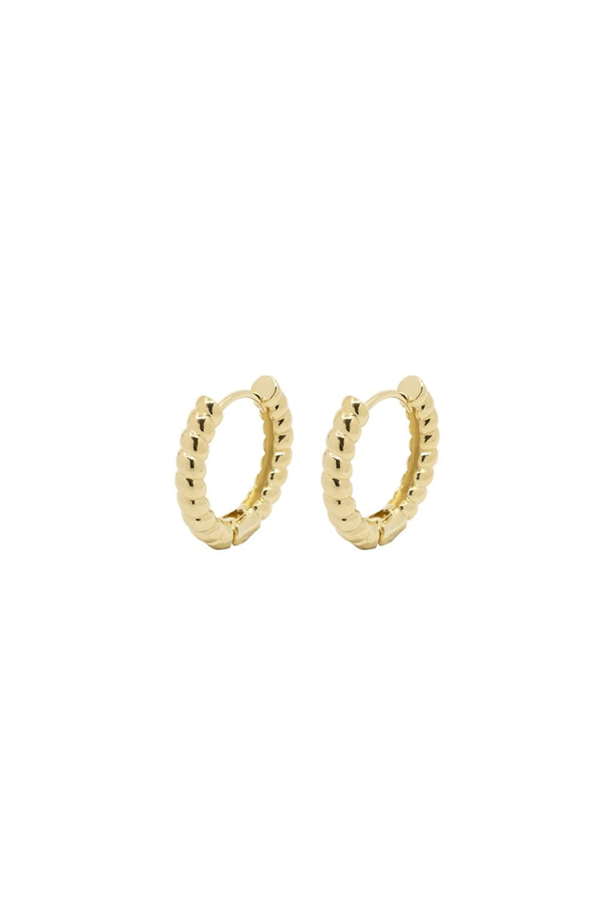 LA BOMBA – M – Domed Hoop Earrings