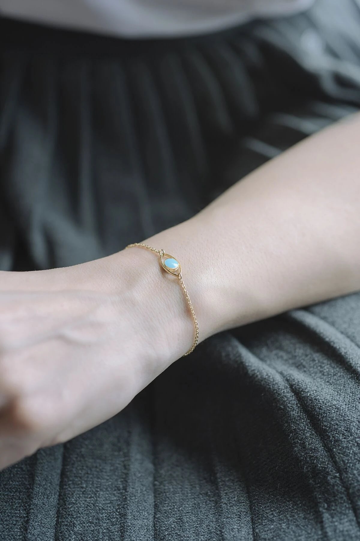 AZURE – Evil Eye Bracelet