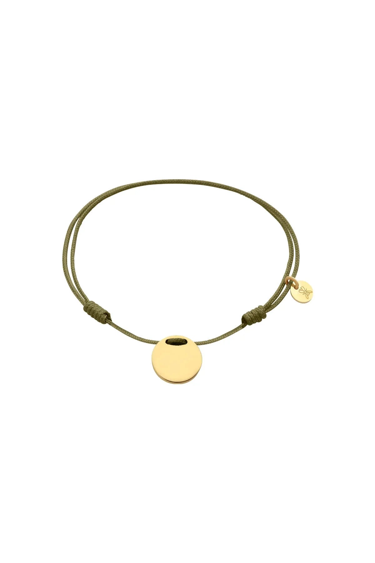 SECRET - KHAKI - Personalized Coin Bracelet