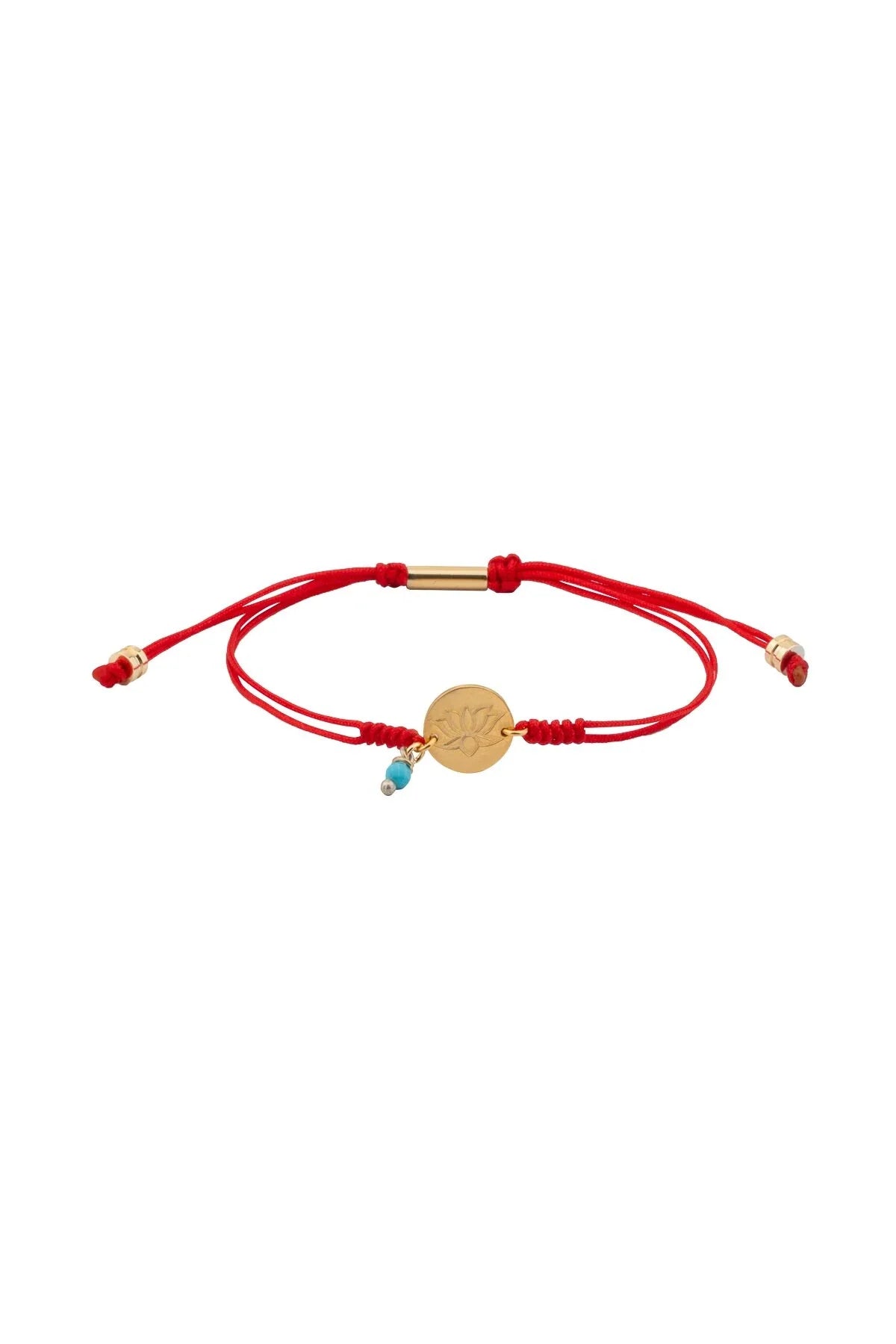 INNER LIGHT – Engraved Lotus Coin Bracelet