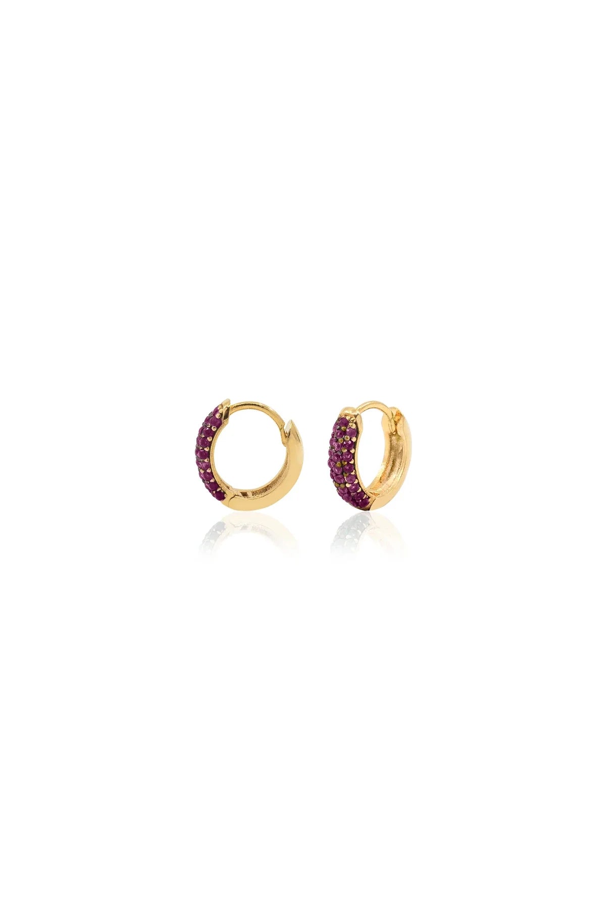 RUBY - Hoop Earrings
