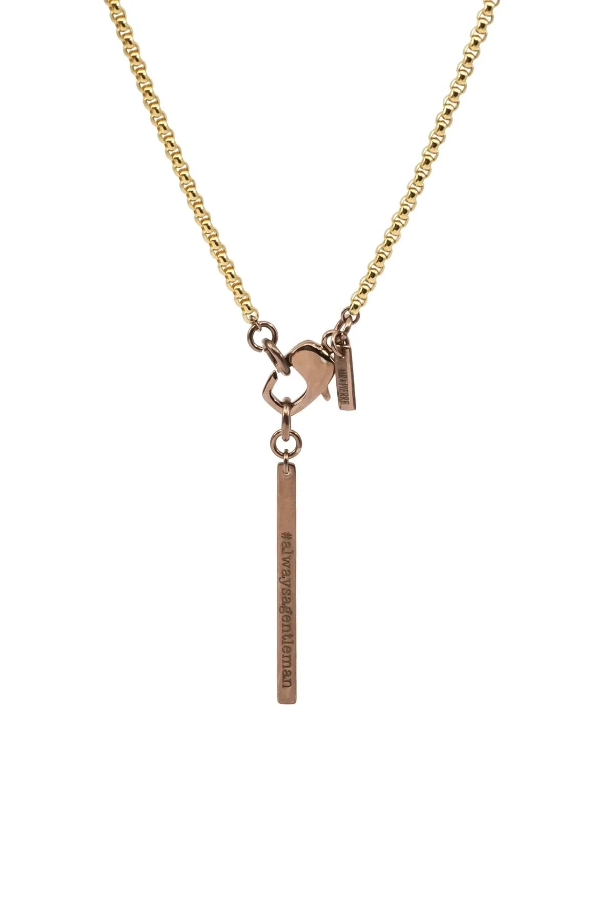 GENTLEMAN THE BROWN - Men's Necklace