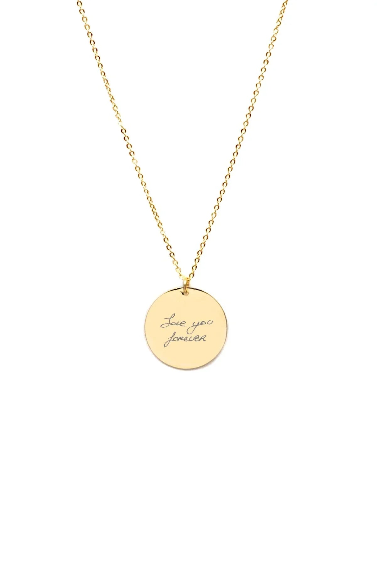 DISC - Personal Handwriting  Necklace