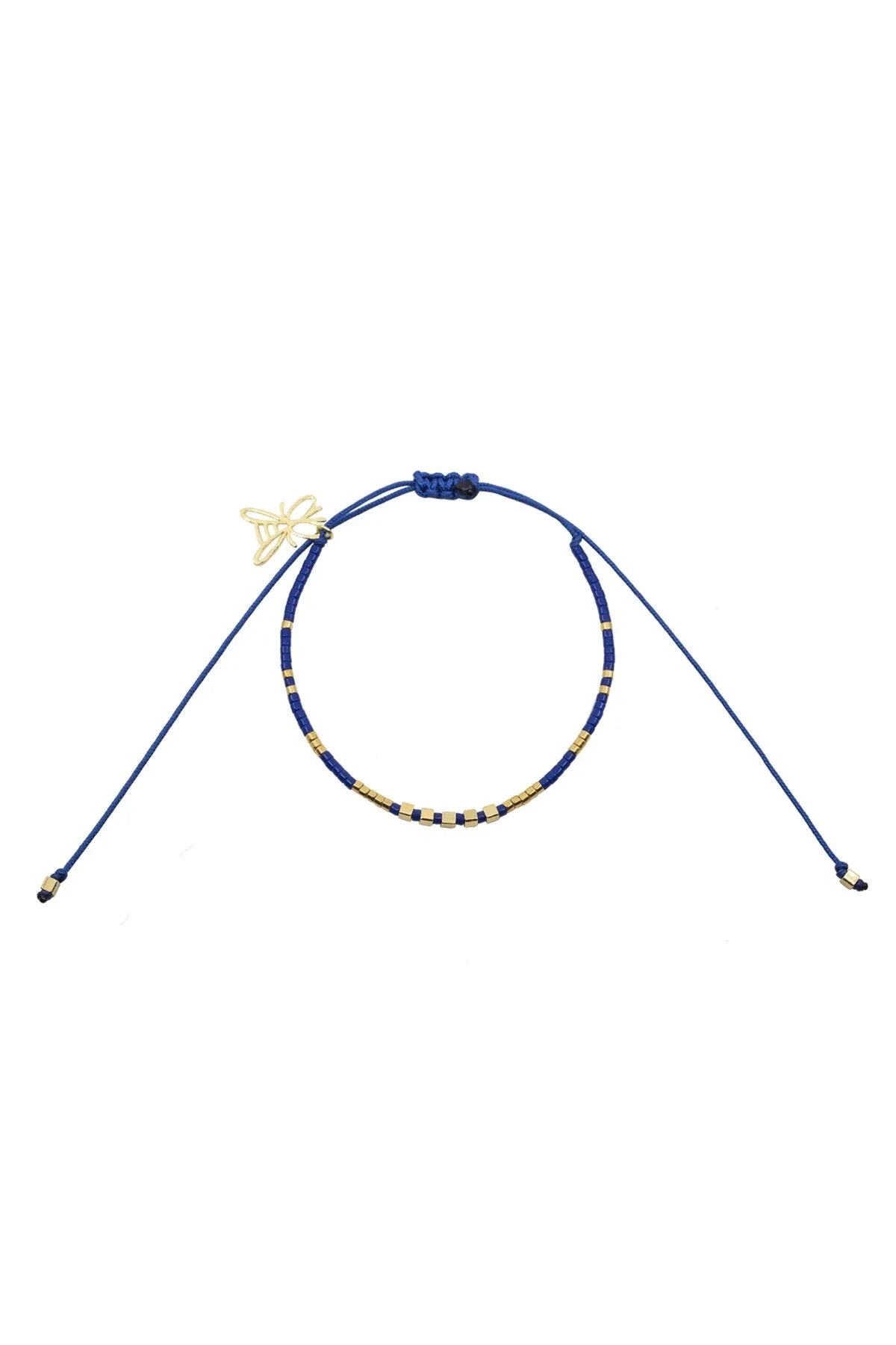 BLUE BLUE - Beaded Anklet
