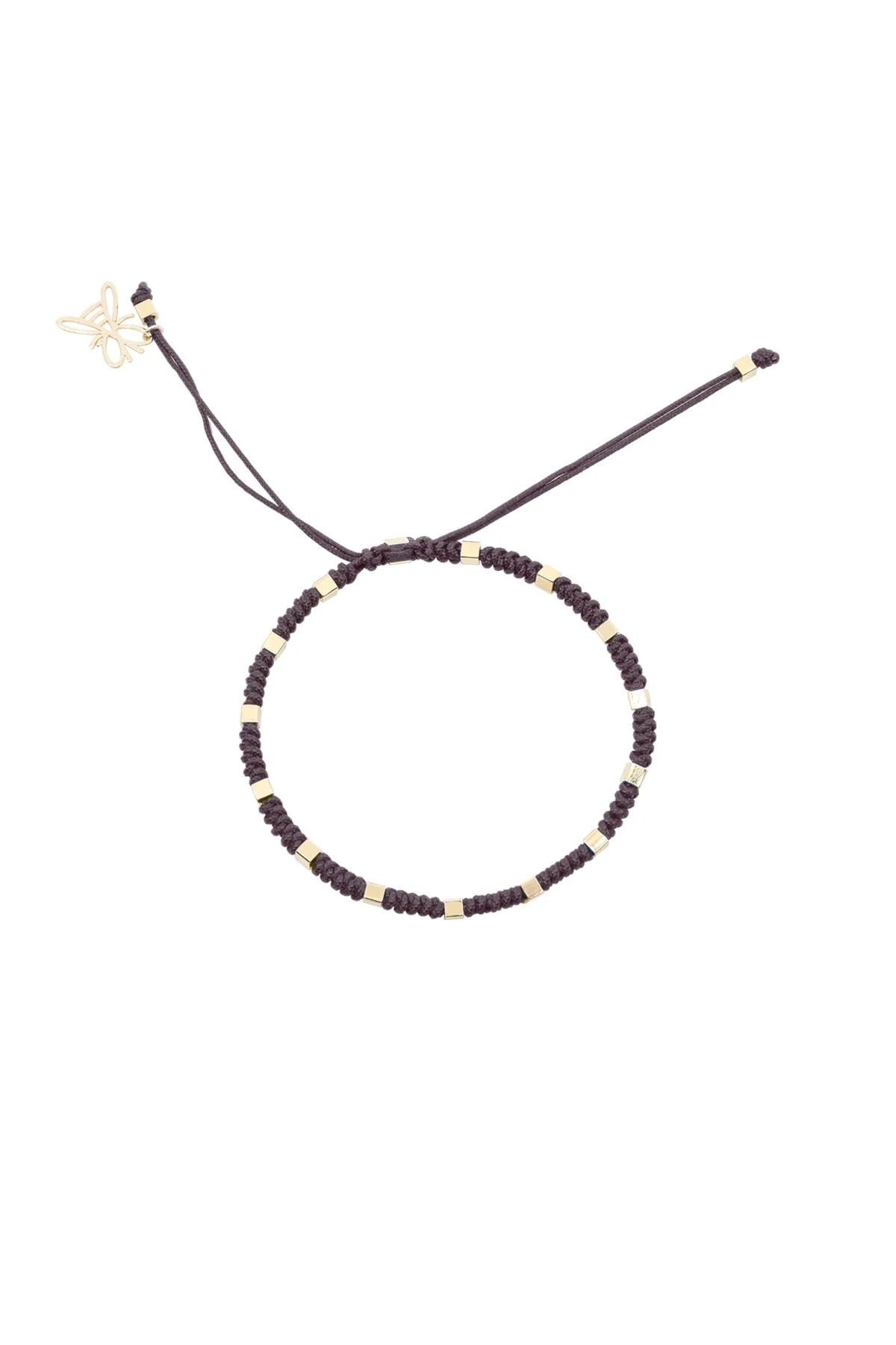 RUBIK – TAUPE - Braided Bracelet