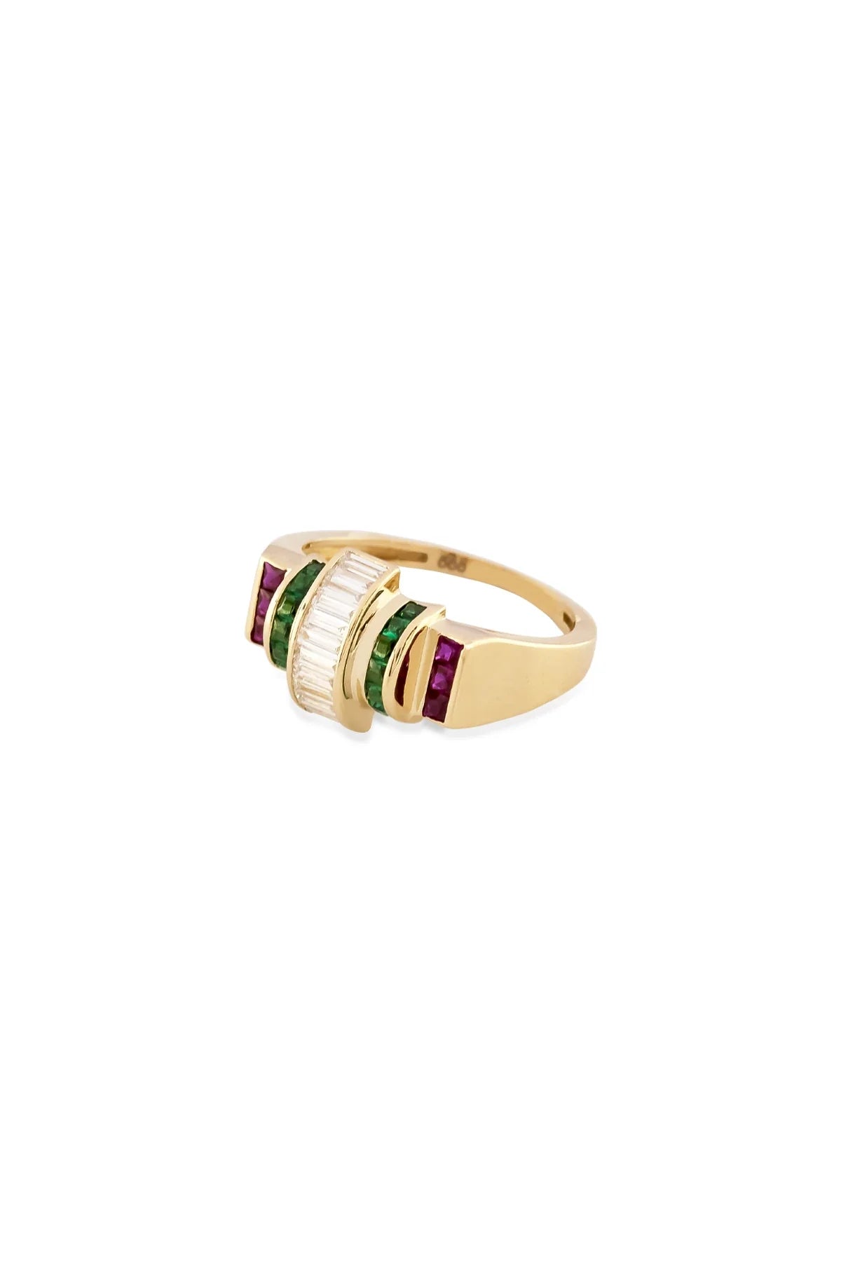 ODETTE – Art Deco Gemstone Ring