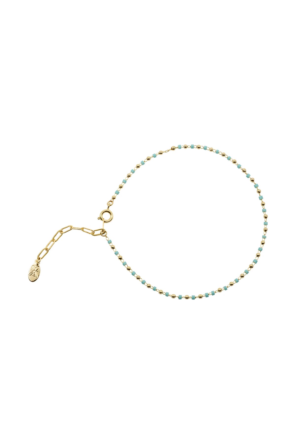 BLUE DOTS - Anklet