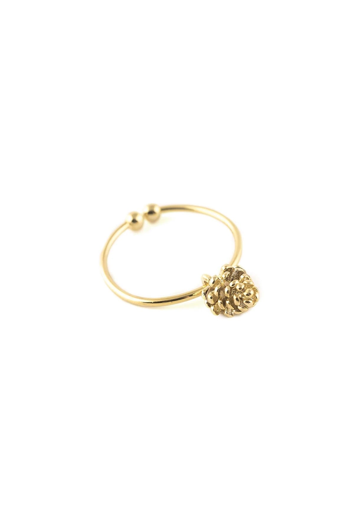 CONIFER – Pine Cone Charm Ring