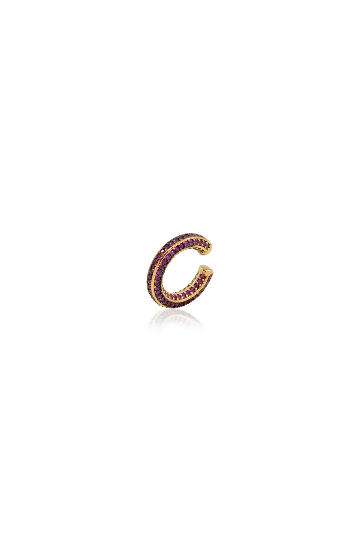 STONY RUBY – CZ Earcuff