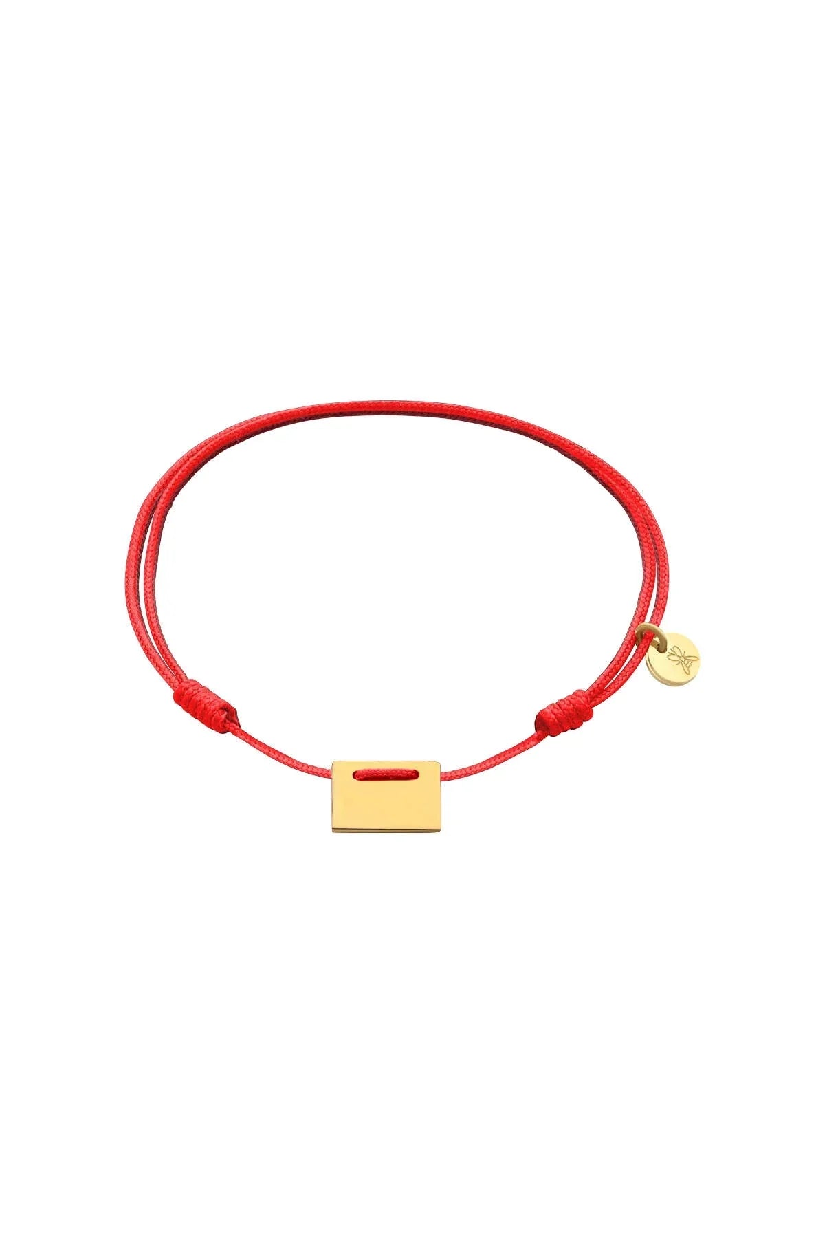 MESSAGE - RED - String Bracelet