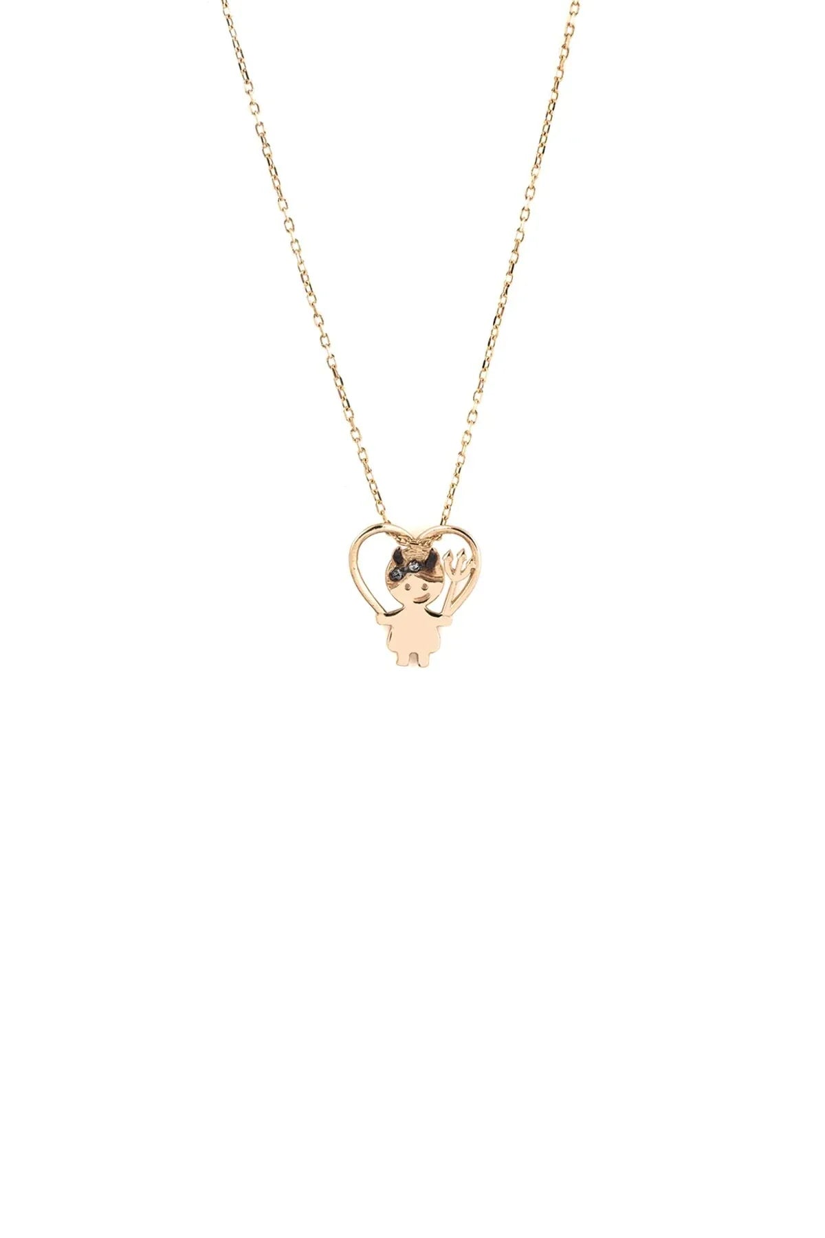 SHE DEVIL – Playful Angel & Devil Girl Necklace