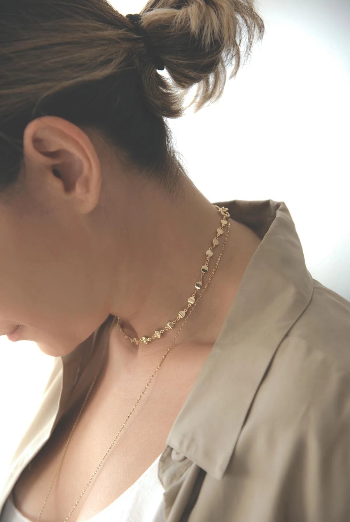 CHAIN CHOKER – Layering Essential Necklace