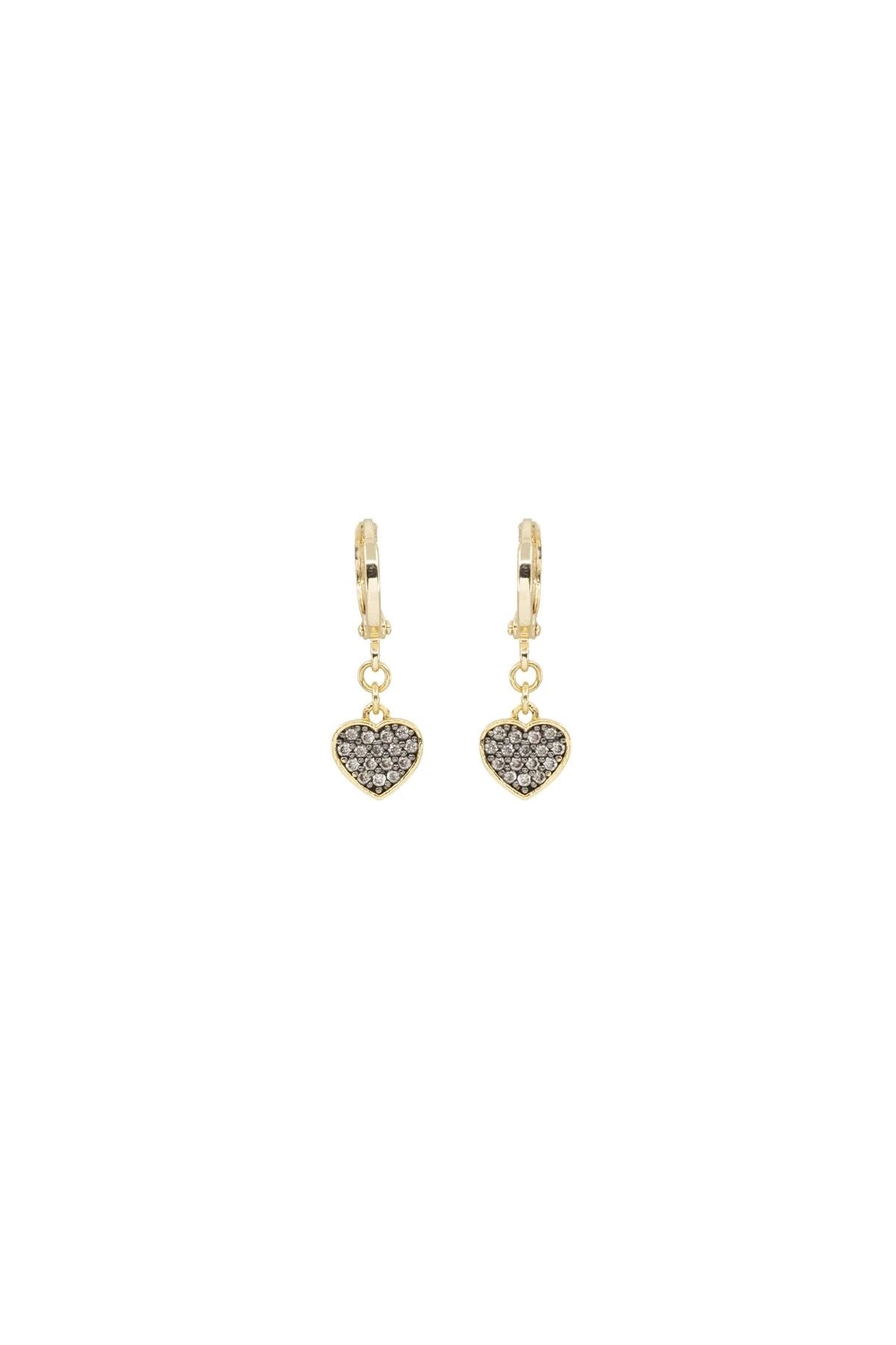 TINY HEART – Heart Dangle Earrings