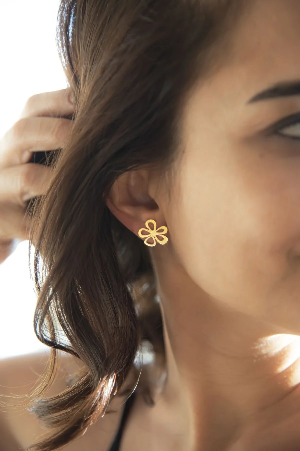 CAMELIA - Flower Earrings
