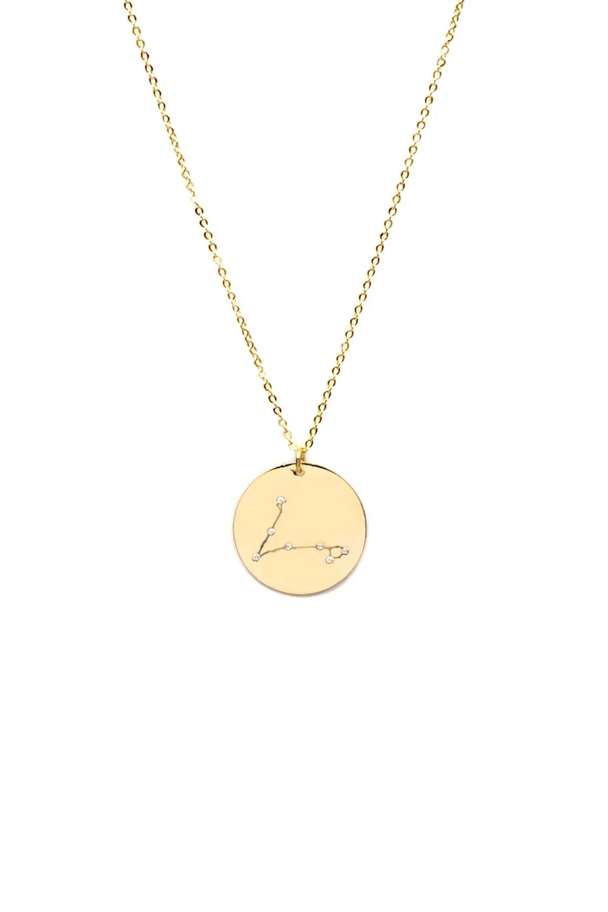 PISCES – Zodiac Medallion Necklace