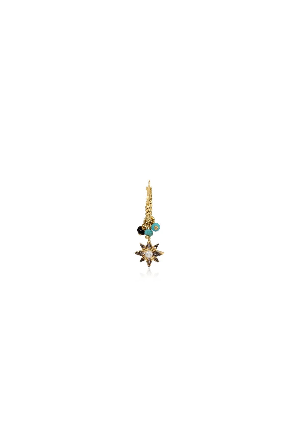 PEARL STAR – North Star Mono Drop Earring