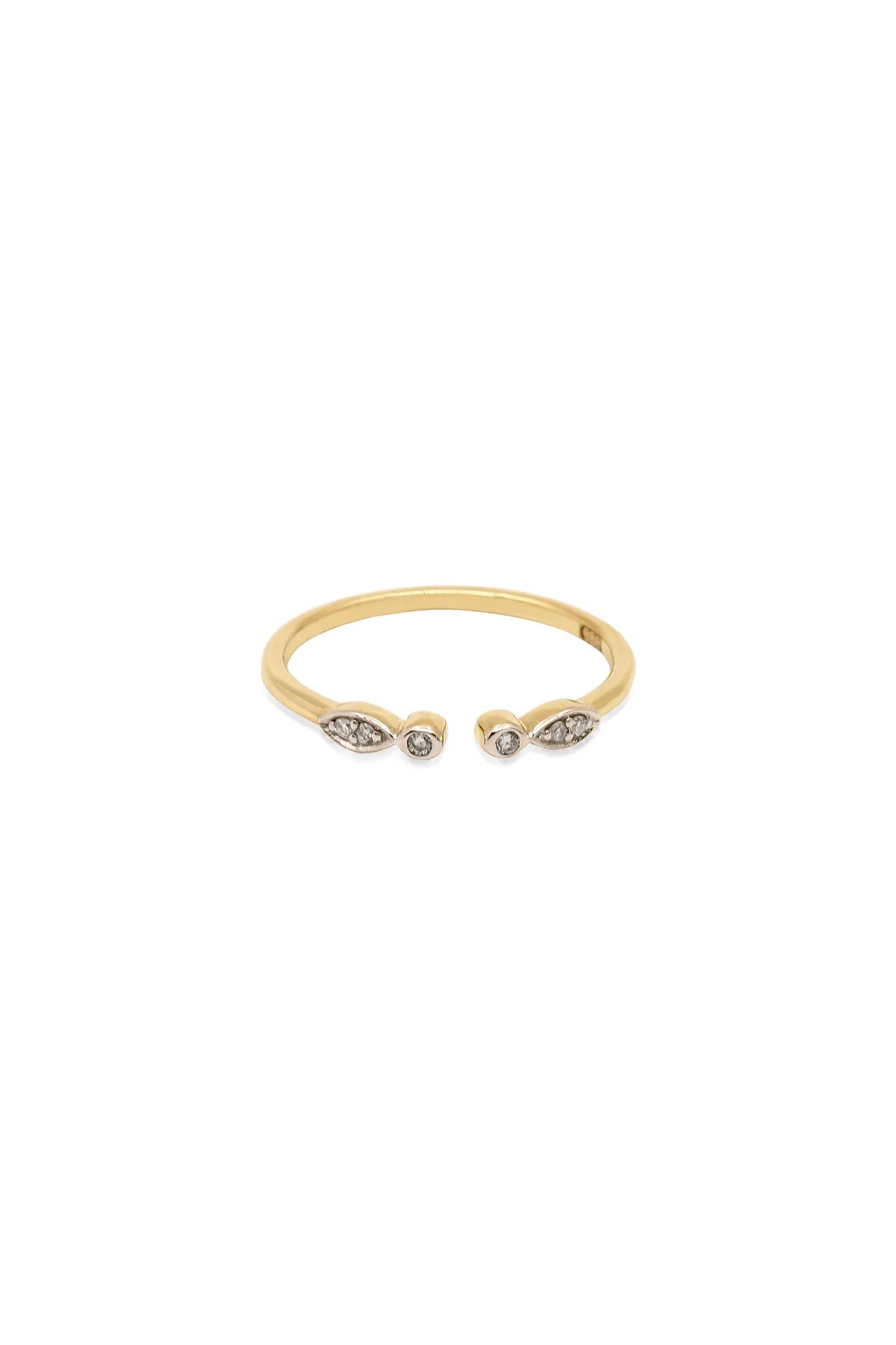 LOUISA – Delicate Open Diamond Ring