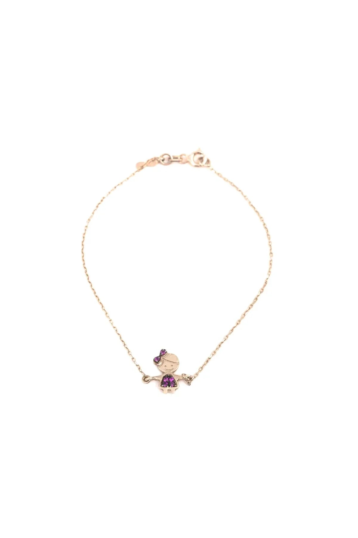 TINY PINKY LOLA – Delicate Chain Keepsake Bracelet
