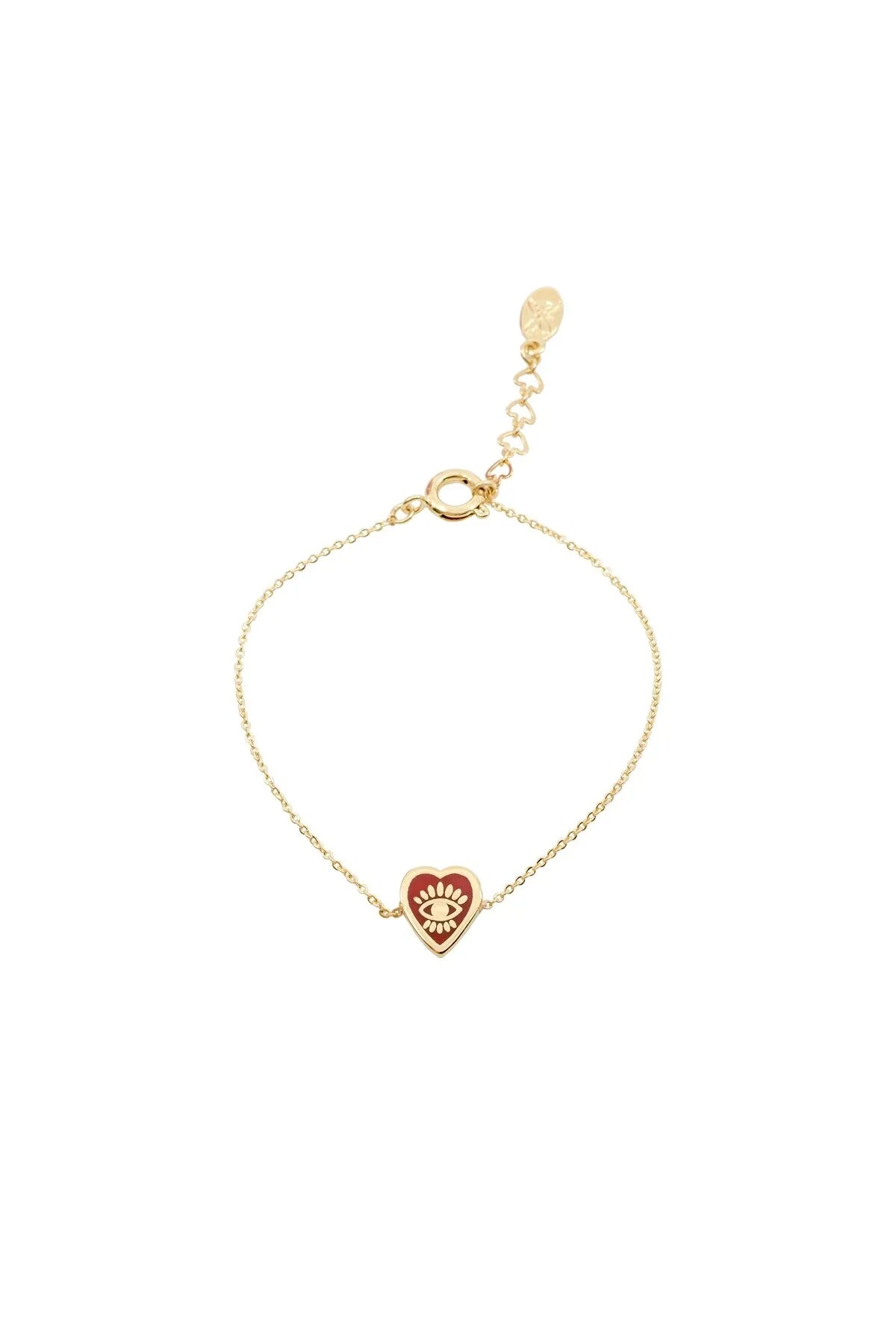 FULL HEART - RED - Heart-Eye Bracelet