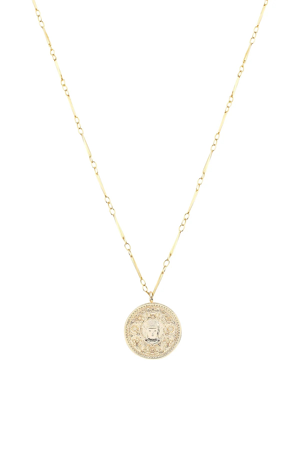 MONK – Buddha Medallion Necklace