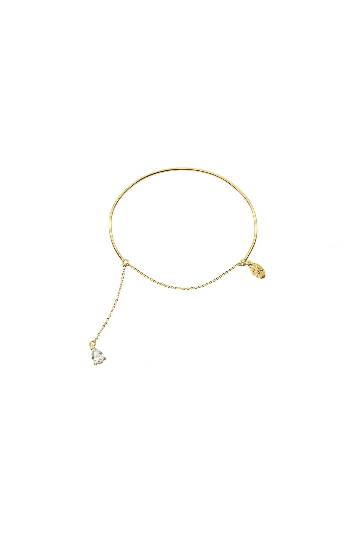 DROPLET – Delicate Chain Drop Bracelet