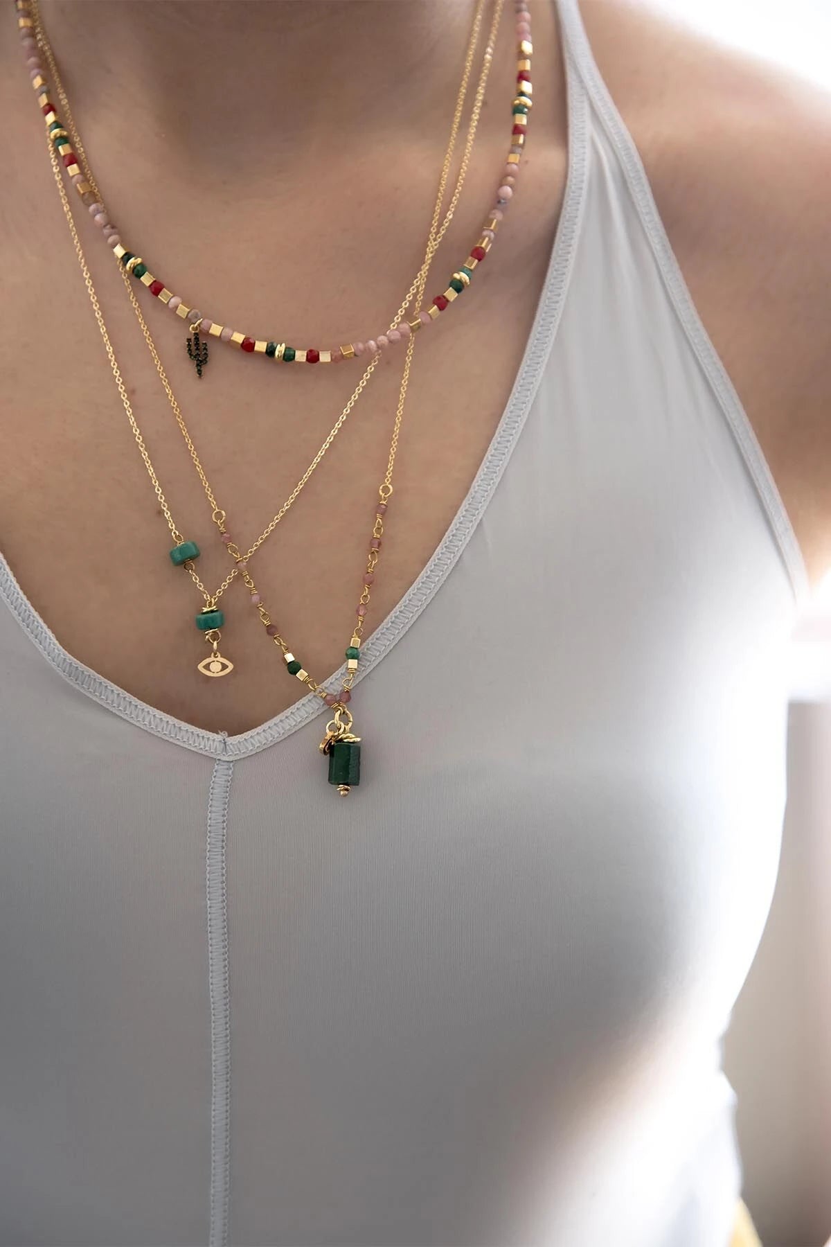 COSMIC - Minimal Eye Necklace