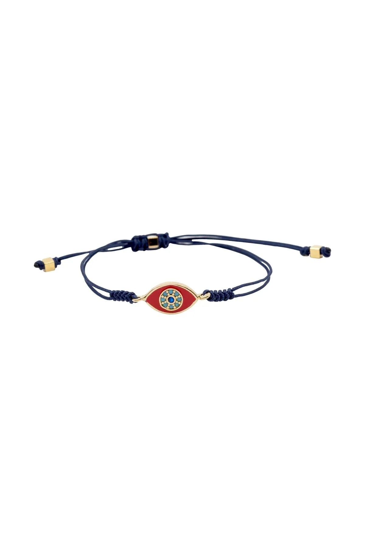 MINI RED – Minimal Eye Cord Bracelet