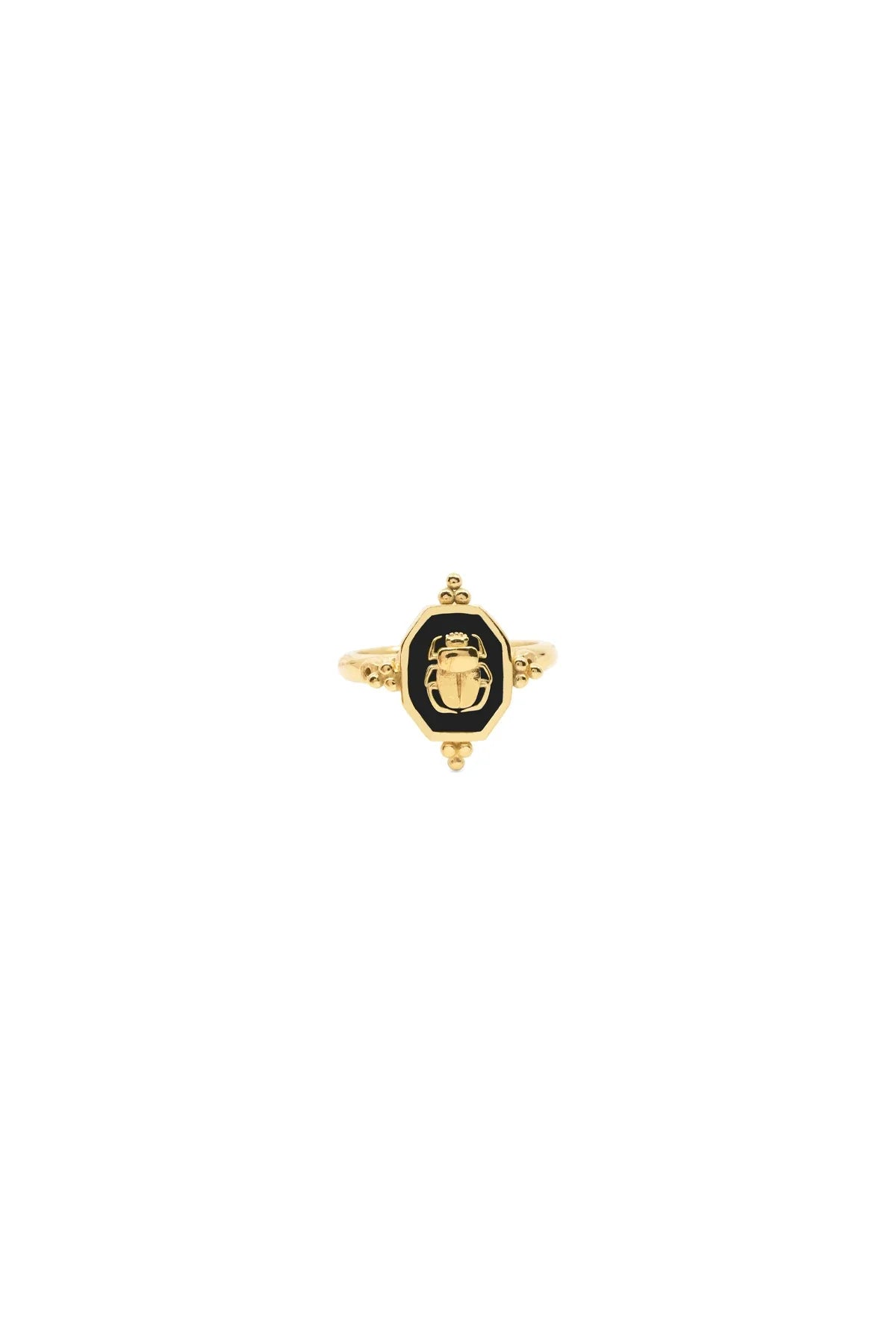 SCARABLACK – Scarab Signet Ring