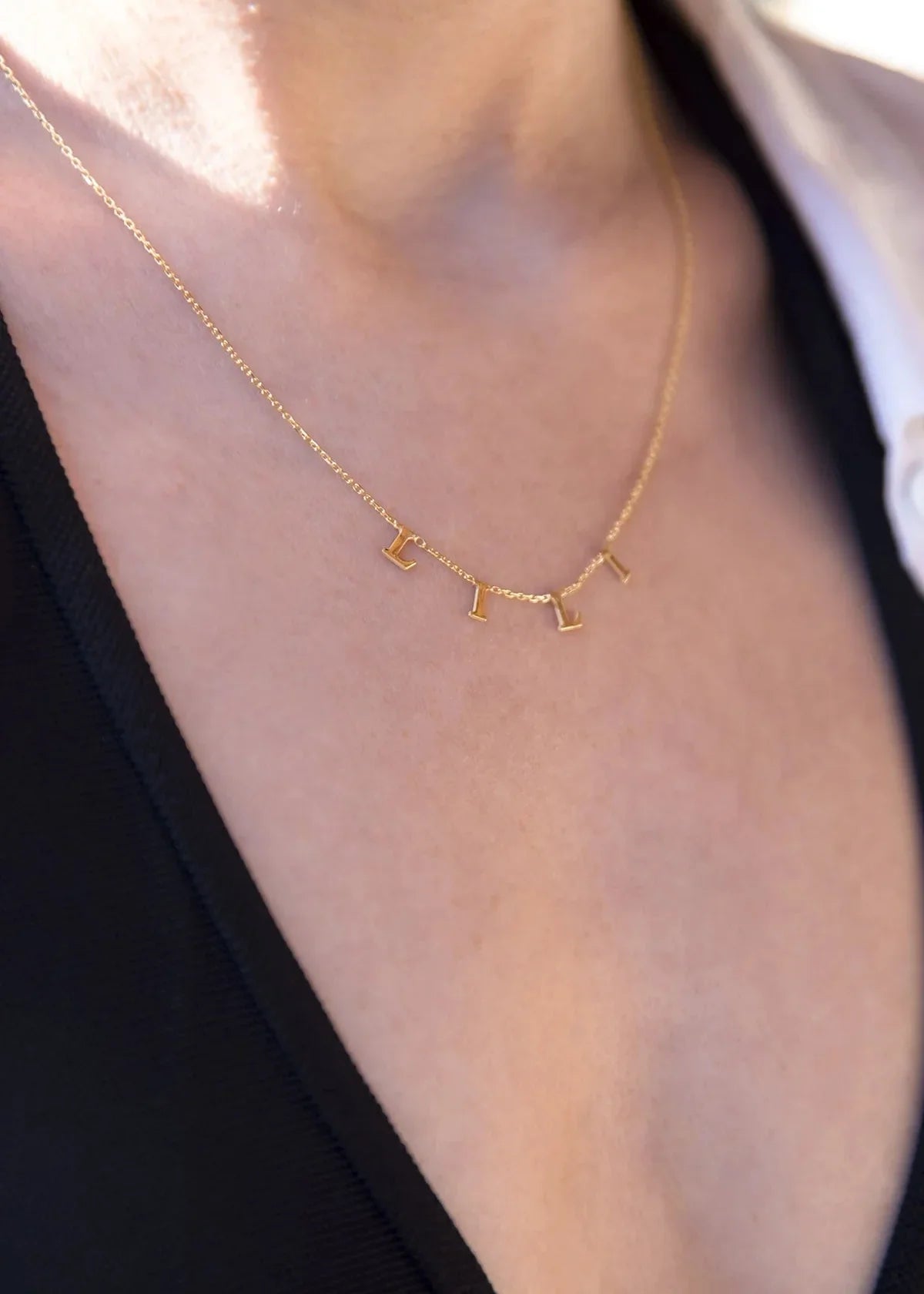 MY WORD – Letter Necklace