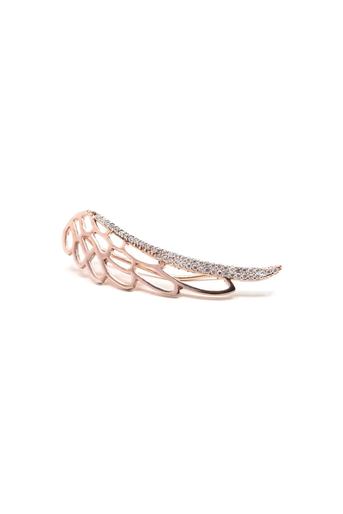 PINKY ANGEL – CZ Wing Ear Climber