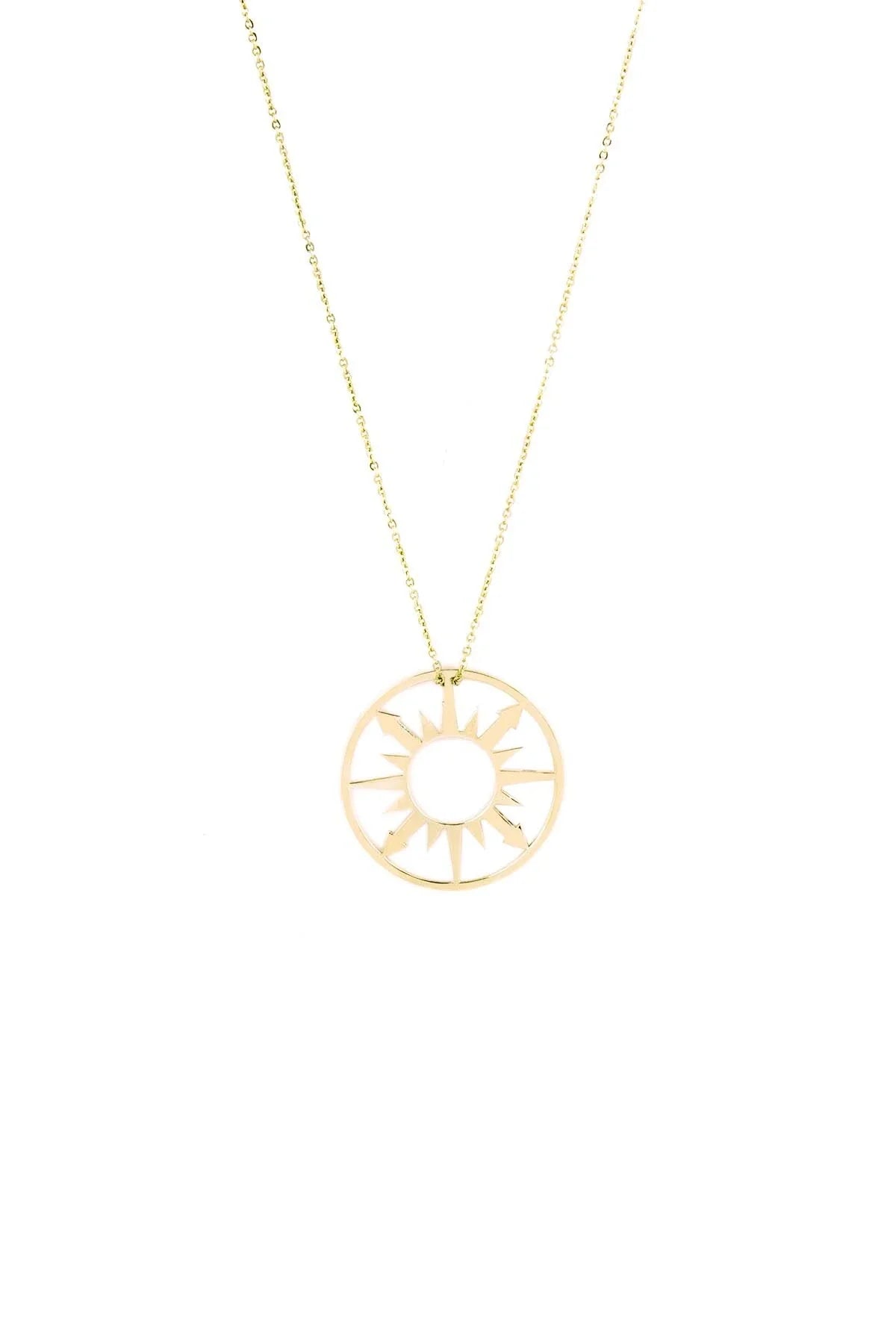 SUNDIAL – Sun Compass Pendant Necklace