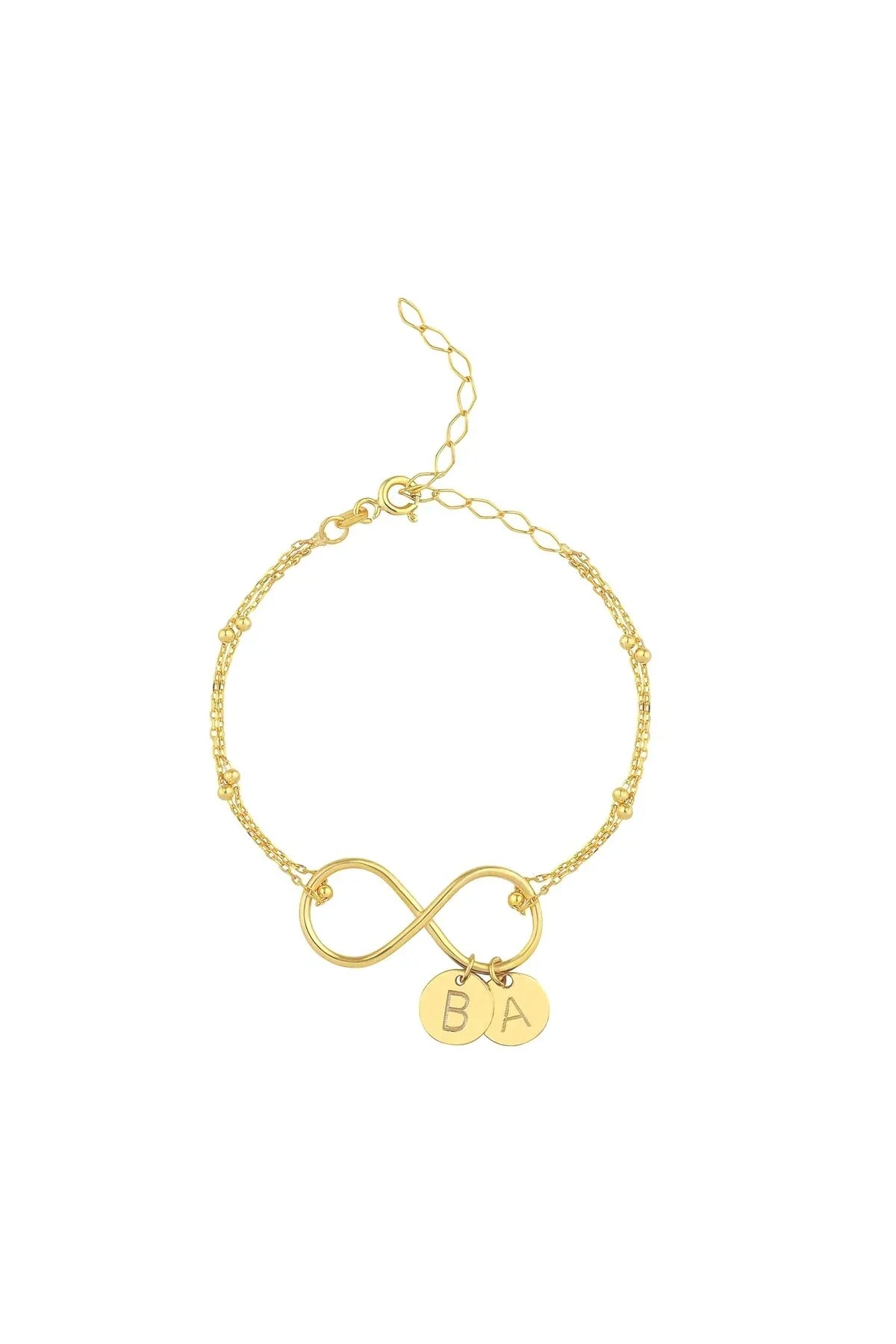 LETTERS TO ETERNITY – Personalized Infinity Bracelet