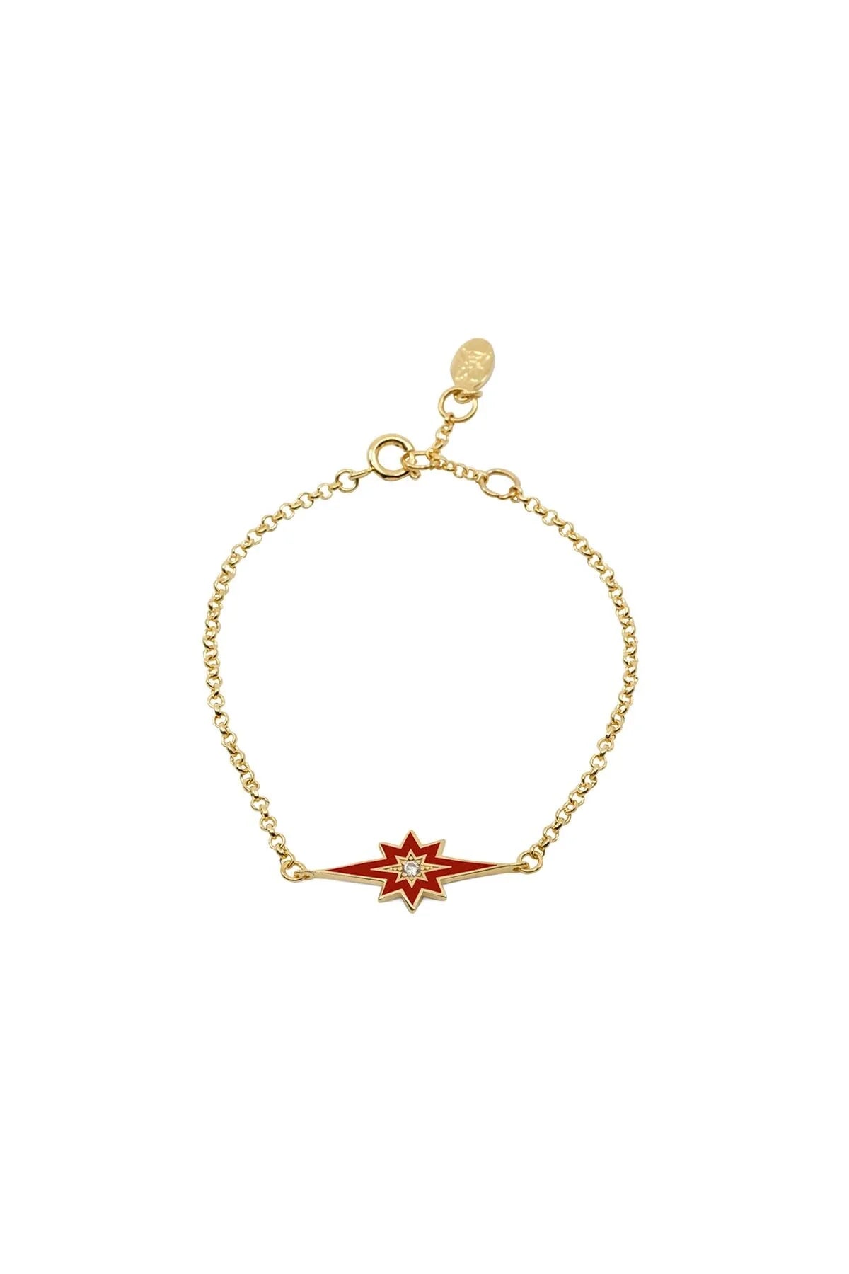 SPARKLE - RED - Star Bracelet