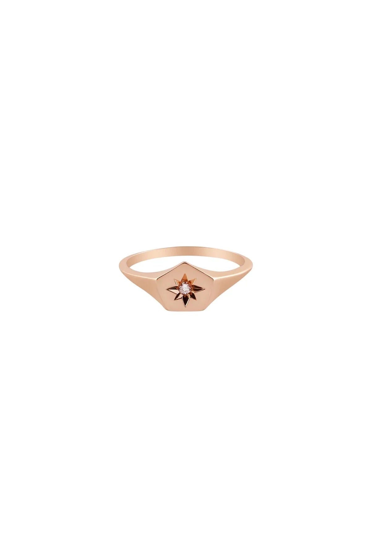 LEON - 14K Gold Little Finger Ring