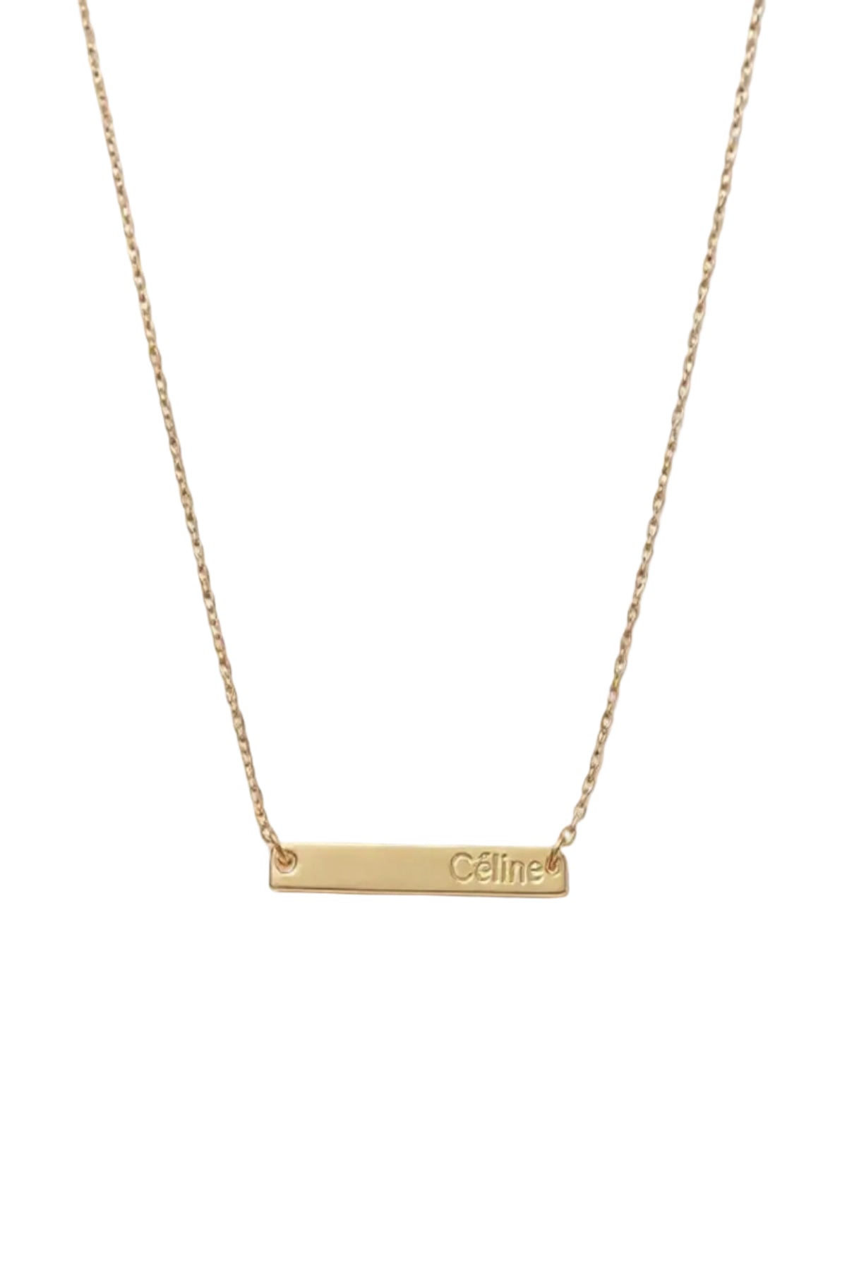MY LINE – Personalized Bar Necklace