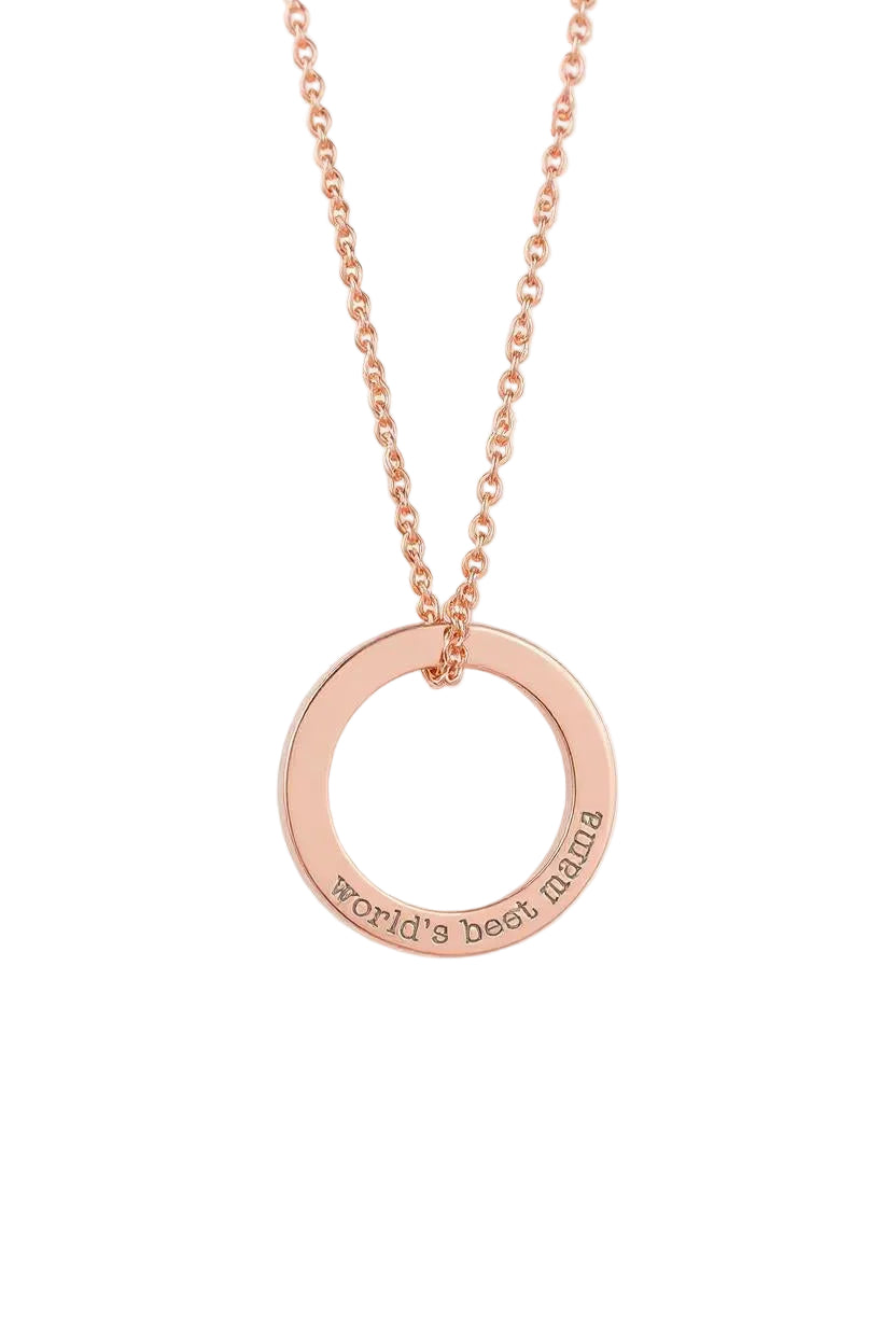 RING - Family Name Pendant Necklace